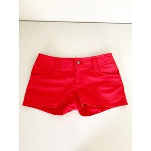 Alice + Olivia Red Classic Shorts Women's 0
